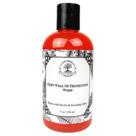 Fiery Wall of Protection Wash 8 oz Hoodoo Voodoo Wicca Pagan