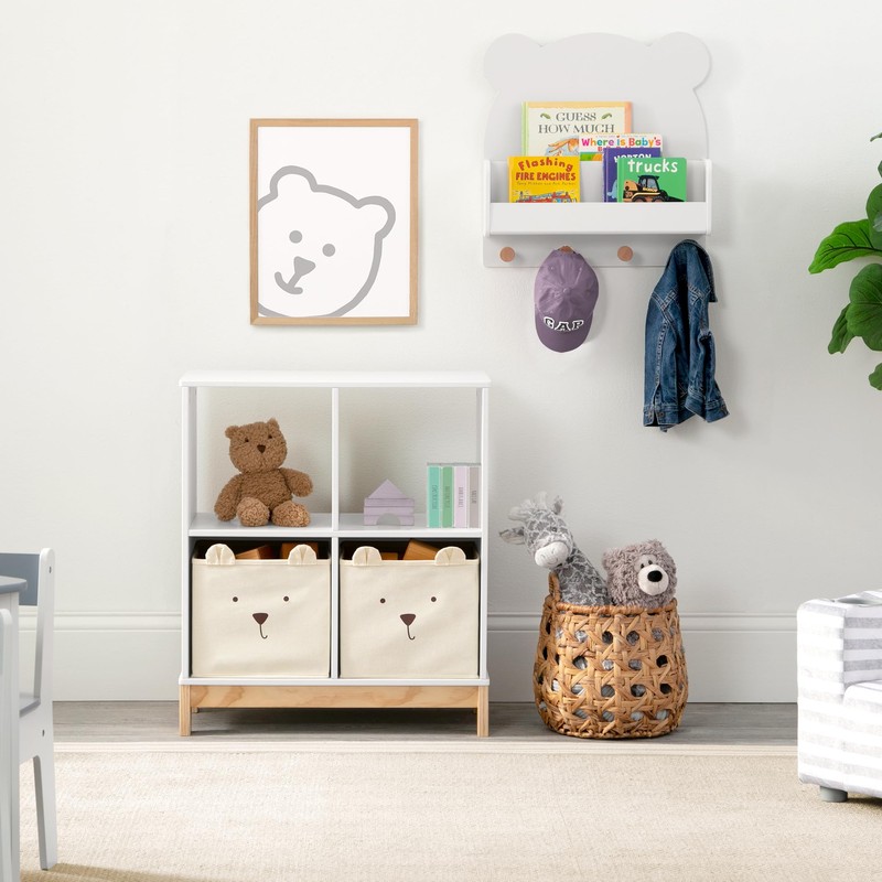 babyGap by Delta Children Brannan Bear Wall Shelf with 4