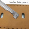 5 Pcs Oval Hole Punch Set Leather Hole Punch Set