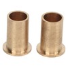 2Pcs Bell Crank Throttle Shaft Linkage Bushings Brass Rustproof for