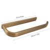 Wall Mounted Towel Rack Stainless Steel Retro Style Space Saving