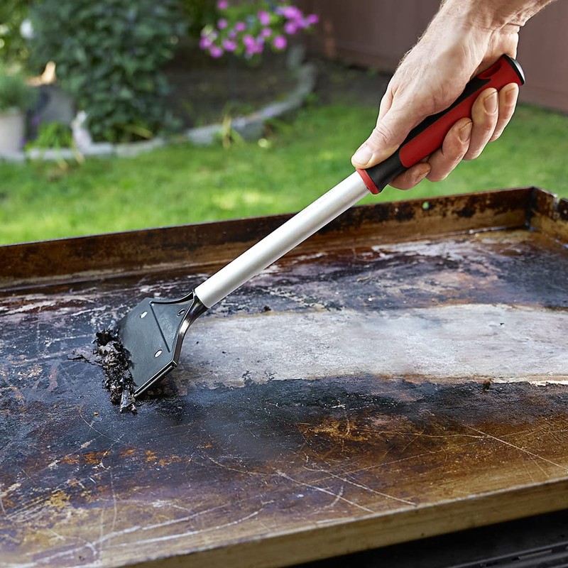 Heavy Duty Griddle Scraper for Flat Top Grills – 15.5”