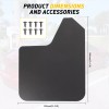 XUKEY 4Pcs Rally Sport Mud Flaps Bendable Splash Mudguard For