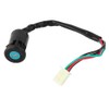 Key Switch 12V Waterproof 4-Wire Ignition Key Switch Waterproof Motorcycle