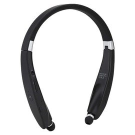 Kabelloser Kopfhörer SX-991, Faltbar, um Den Hals Hängend, Teleskop-Headset, Kabelloser Kopfhörer Mit Nackenbügel Für Sport-Tablet, Laptop, Desktop-Handy(Schwarz)