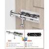 Heavy Duty Slide Bolt Gate Latch Hardware, 6.3 Inch Solid