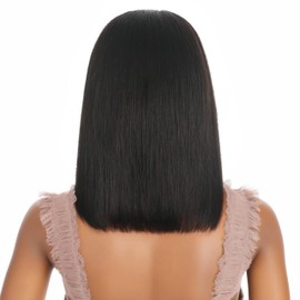 LOHXINHAIR Bob Wigs 12 Inch Real Human Hair HD Front 13×4 Lace Wig for Professional Female Diverse Styles