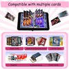 Scrapbook Cards, Trading Cards Compatible with 400 Sleeves, 50 Pages,