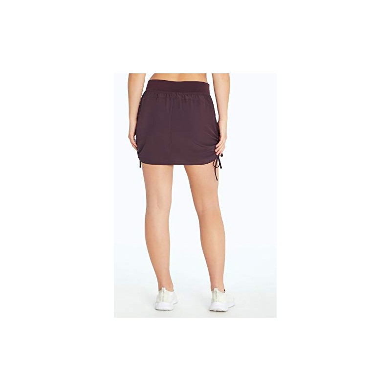 Marika Chelsea - Falda elástica con Bolsillo para Mujer, Ciruela