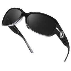 SIPHEW Polarised Sunglasses Womens Trendy Ladies Sunglasses with UV400 Protection Wrap Around Sun Glasses for Women