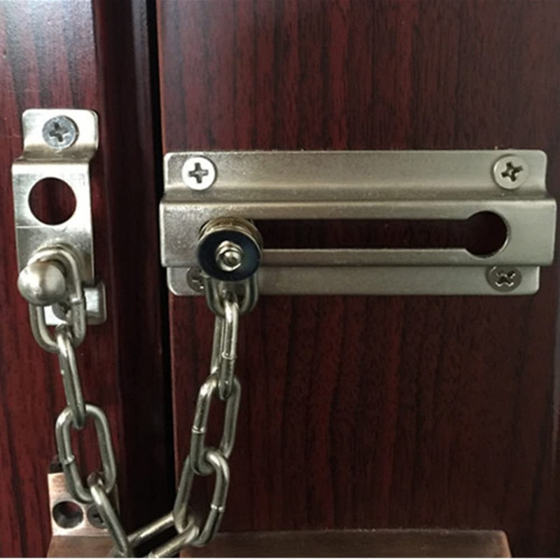 TERF® Heavy Duty Door Chain Polished Chrome Internal and External