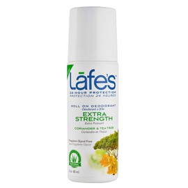 Lafe's Natural Deodorant | 3oz Roll On Aluminum Free Natural Deodorant for Women & Men | Paraben Free & Baking Soda Free with 24-Hour Protection | Extra Strength |2.5 Ounce (Pack of 3)