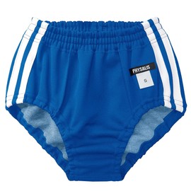 PHYSALIS V2 Bloomers, V2 Type, PT Middle Cut, 2 Lines, School Sales, Gymnastics Clothes, Sports Bloomers, blue, 3 L