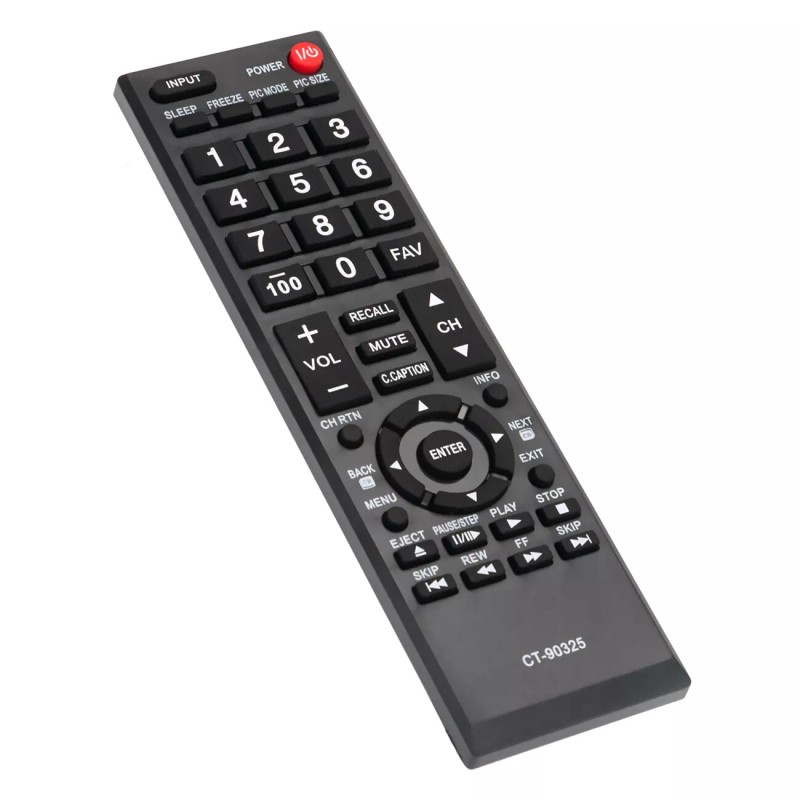Unbranded CT-90325 Replace Remote for Toshiba TV 32C100U2 32C100UM 32C110U