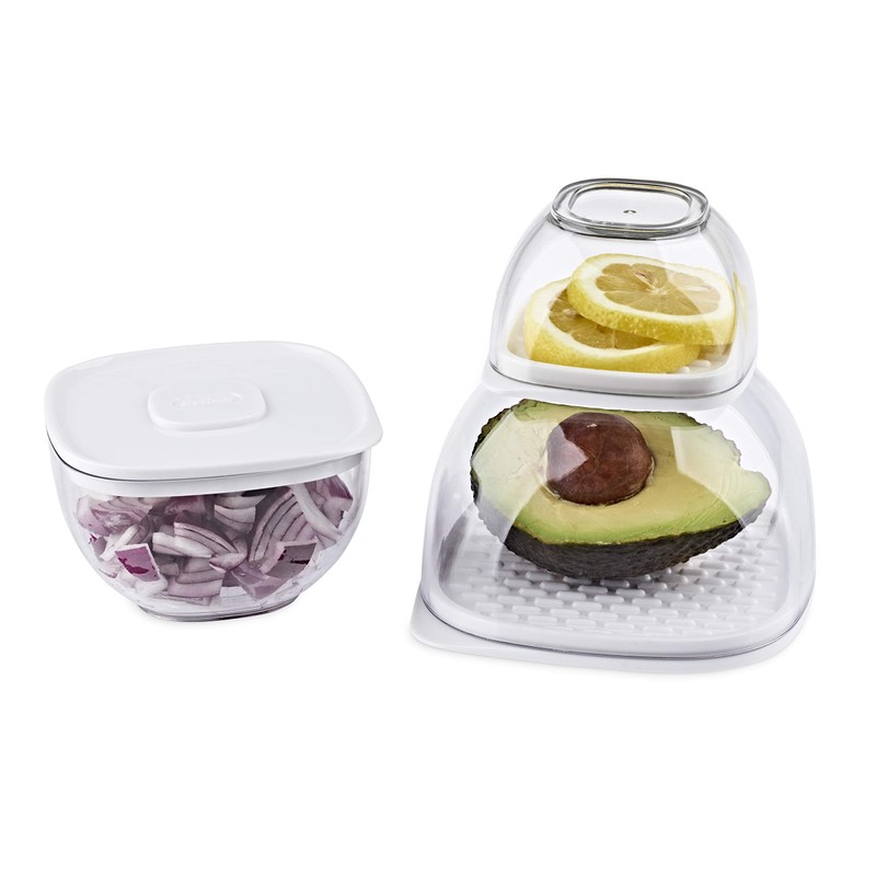 Zyliss E981052 Multi Function Food Keepers Storage Boxes, Plastic, Transparent,