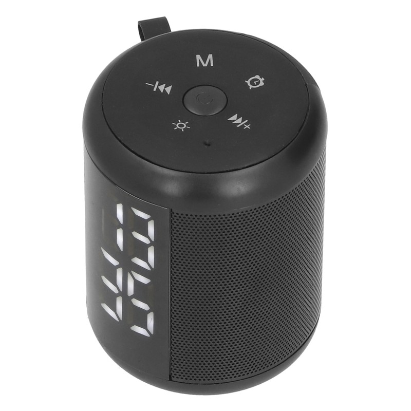 Bluetooth Speaker Alarm Clock Multifunctional Dual Alarm Clock LED Screen