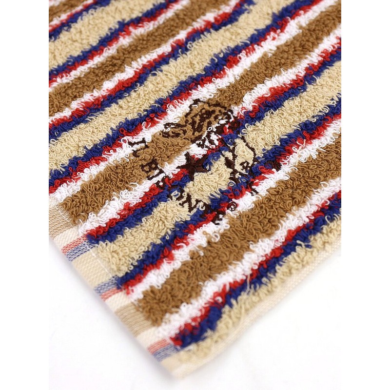 IL BISONTE Cotton Stripe Hand Towel 5462300099, Multi Stripes (17)