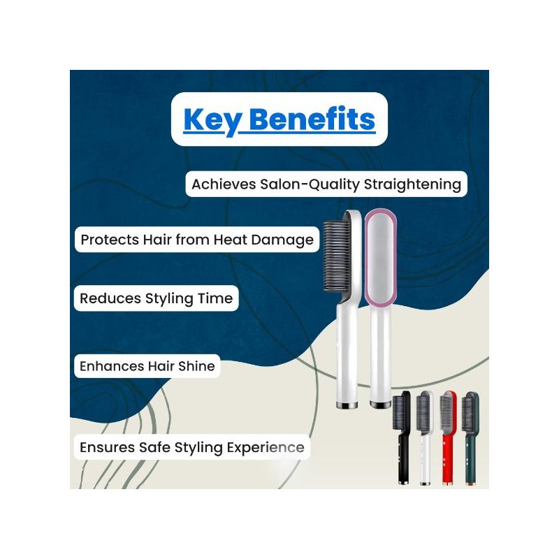 SureStyle Magic Hair Wand: Advanced Smooth & Shine Tool Lightweight