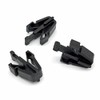 VVO Fasteners- Black Plastic Front Grille/Slam Panel Clips for Mitsubishi