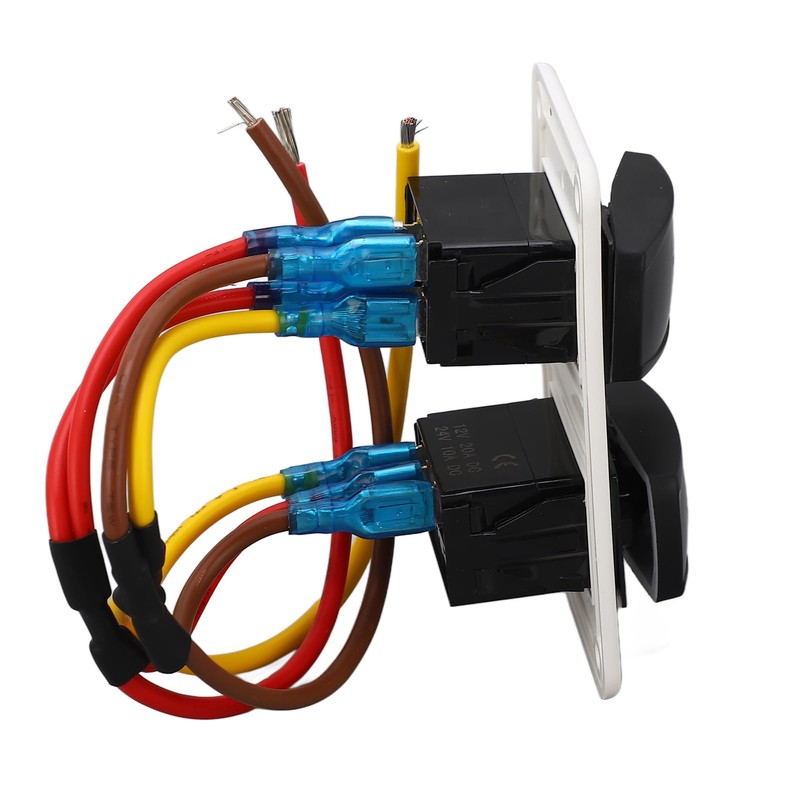 Panel de Interruptor de Inodoro Marino, Impermeable DC12 24V RV