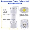 Enhon 4 in 1 LED Rechargeable Plug in Flashlights, 6