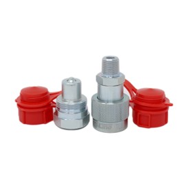 TL81 3/8" NPT 10,000 PSI High Pressure Hydraulic Couplers Coupling Set 3/8" body Replaces Enerpac