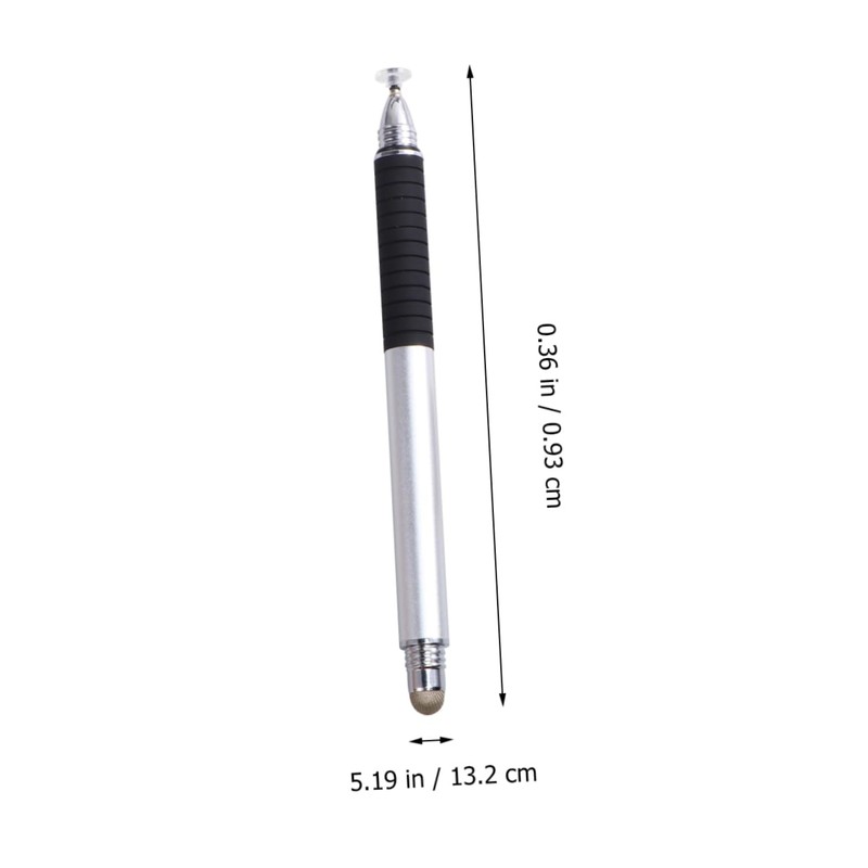 KONTONTY 2-in-1 Capacitive Stylus for/Touch Screen Pen Disc Tip Fiber