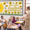 Pasimy 3D Sunflower Bulletin Board Decorations Set Bee Classroom Door