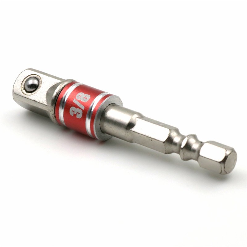 3PCS Impact Socket Adapter/Extension Set Nut Driver. 1/4", 3/8", and