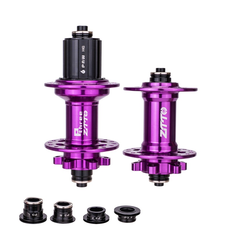 6 Bolts Disc Brake Hubs Aluminum Alloy Mountain Bike Bicycle