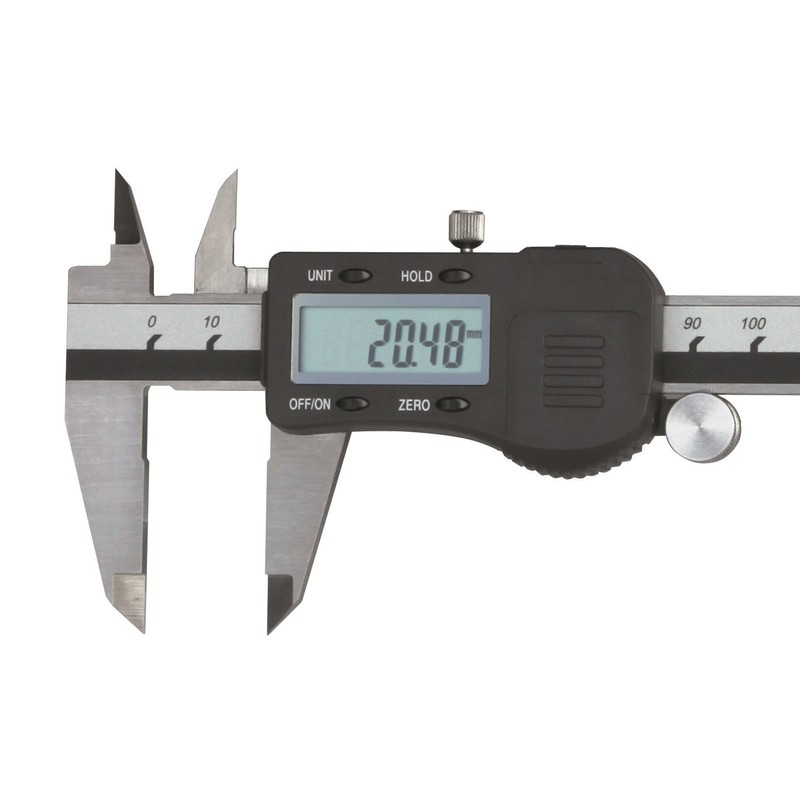 CNC QUALITÄT Digital Vernier Caliper 150 mm DIN 862 Round