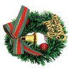 10Pcs Dollhouse Christmas Wreath Exquisite Colors Cute Life Scenes Miniature