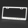 KA Depot One Tiguan Laser Engraved Stainless Steel License Plate