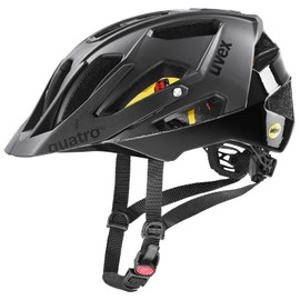 uvex Quatro cc MIPS - Safe Bicycle Helmet for Men and Women - MIPS System - Washable Interior - Matte Black - 56-61 cm