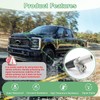 KUTTOLE Radio Antenna Base Mount Fit for Ford F-250 F-350