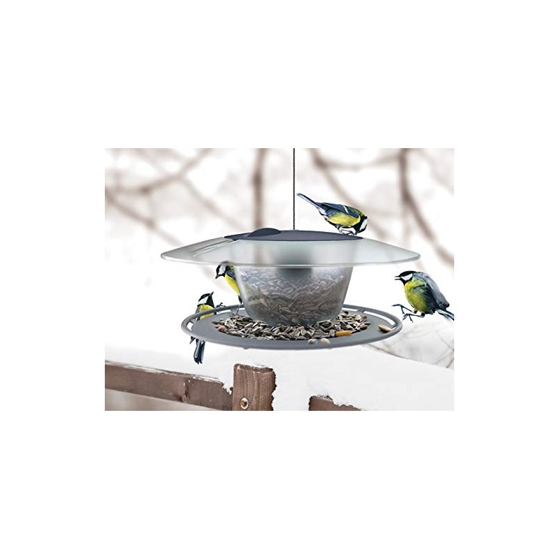 RG-Vertrieb Bird House, Plastic Feeding Station, Round 29 x 26