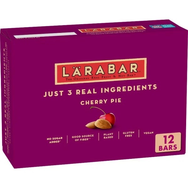 Larabar Cherry Pie Bar - 12ct