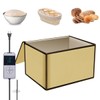 Versatile Dough Proofer Warming Box Adjustable Temperature Timer Control Bread
