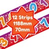 Numbers Classroom Trimmers 14.25m long Notice Board Display Borders