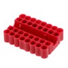 Kozelo Plastic Hex Shank Screwdriver Bit Holder Organizer 32 Holes