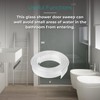 Framed Shower Door Bottom Seal, 1/4" Shower Door Sweep for