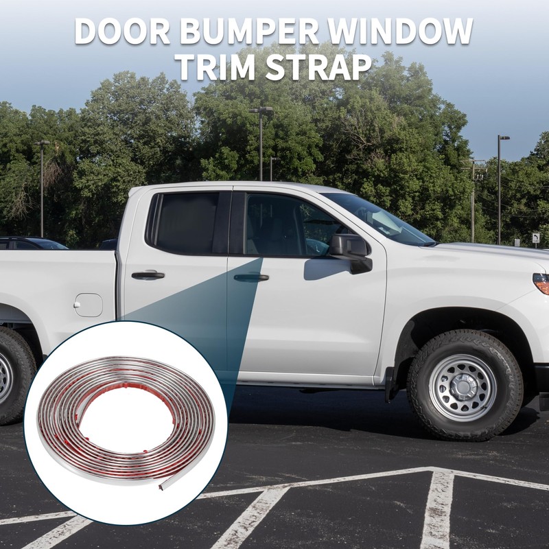 TUCKBOLD Car Truck Window Trim Strip 1/4" 6mm Width 10Ft