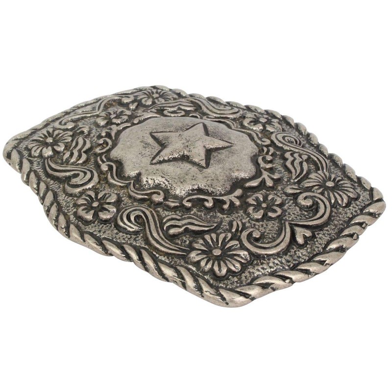 BELTINGER Belt Buckle Star with Flowers 4.0 cm Buckle Interchangeable