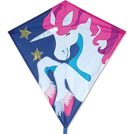 Premier Kites 30 in. Diamond Kite - Unicorn Trixie