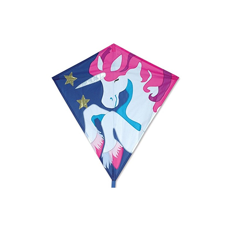 Premier Kites 30 in. Diamond Kite - Unicorn Trixie