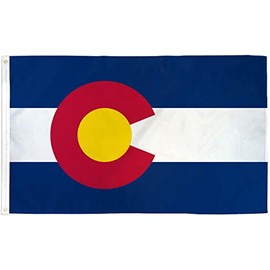 Colorado State Flag - 3x5ft Premium Polyester Printed Flag