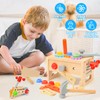 Wooden Tool Set for Kids 2 3 4 5 Year