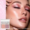 Pink Eyeshadow Palette,2 Colour Highly Pigmented Matte Shimmering Eye Shadow