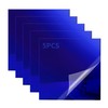 KEJJNYER 5 Pack 12x12 Inch Blue Mirrored Acrylic Sheets, 1/8
