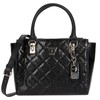 GUESS Ariella Society Satchel Black One Size